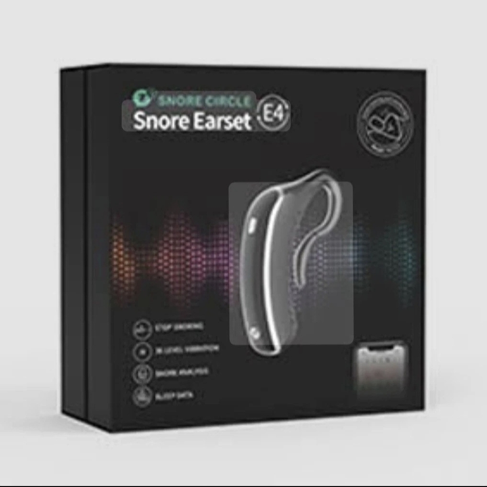 NEW Snore Earset E4 YA1323 Snore Circle Sleep Data/Analysis, 36 Vibration Level